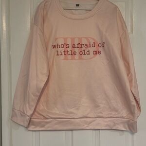 Pink Graphic Sweatshirt